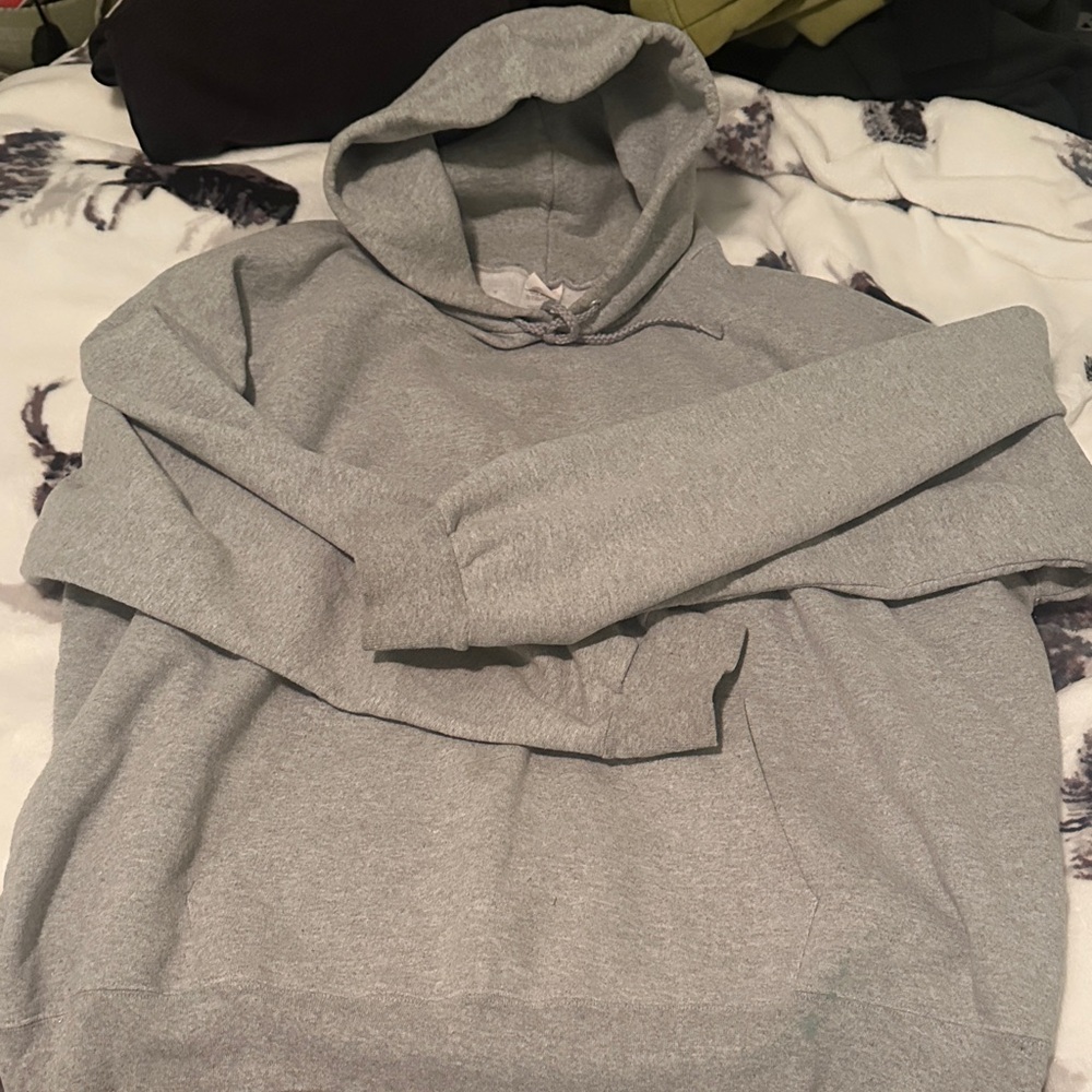 Hanes Men's Light Gray Hoodie